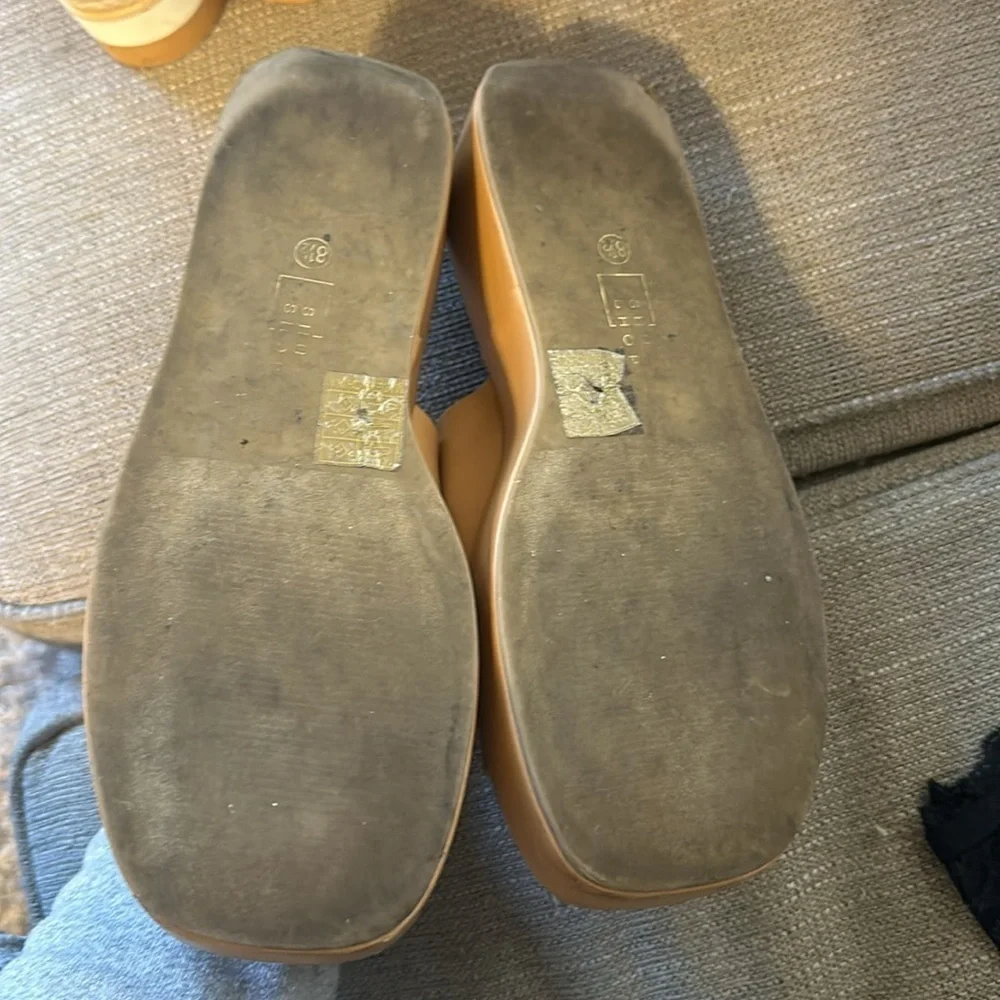 Shushop Lourdes Wedge Slides